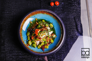 Stół Shou Sugi Ban "Crystal" 1